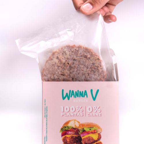 2 hamburguesas de simil carne